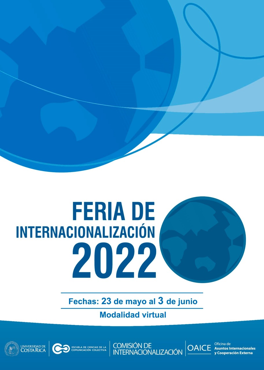 Afiche divulgativo Feria de Internacionalización 2022