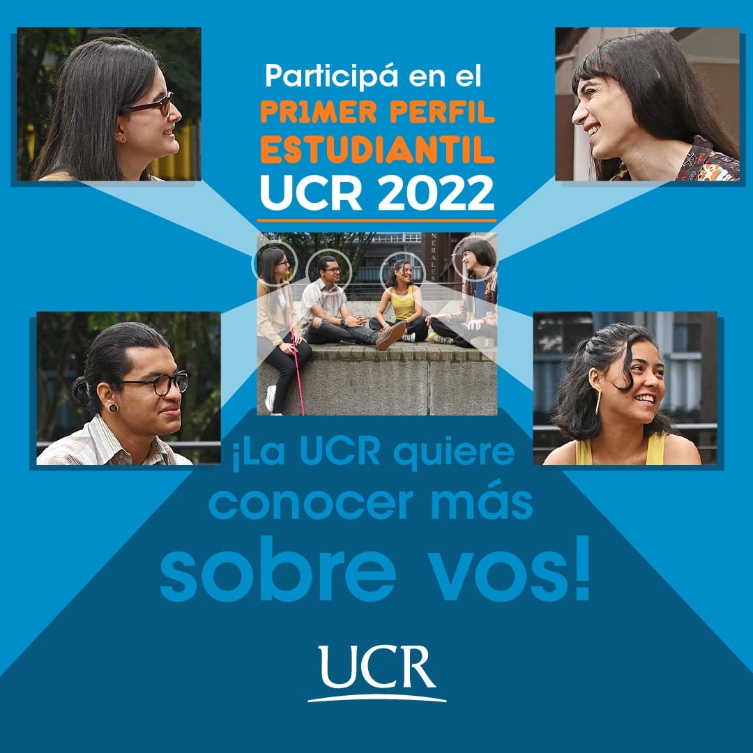 Afiche PARTICIPÁ EN EL PERFIL ESTUDIANTIL UCR 2022