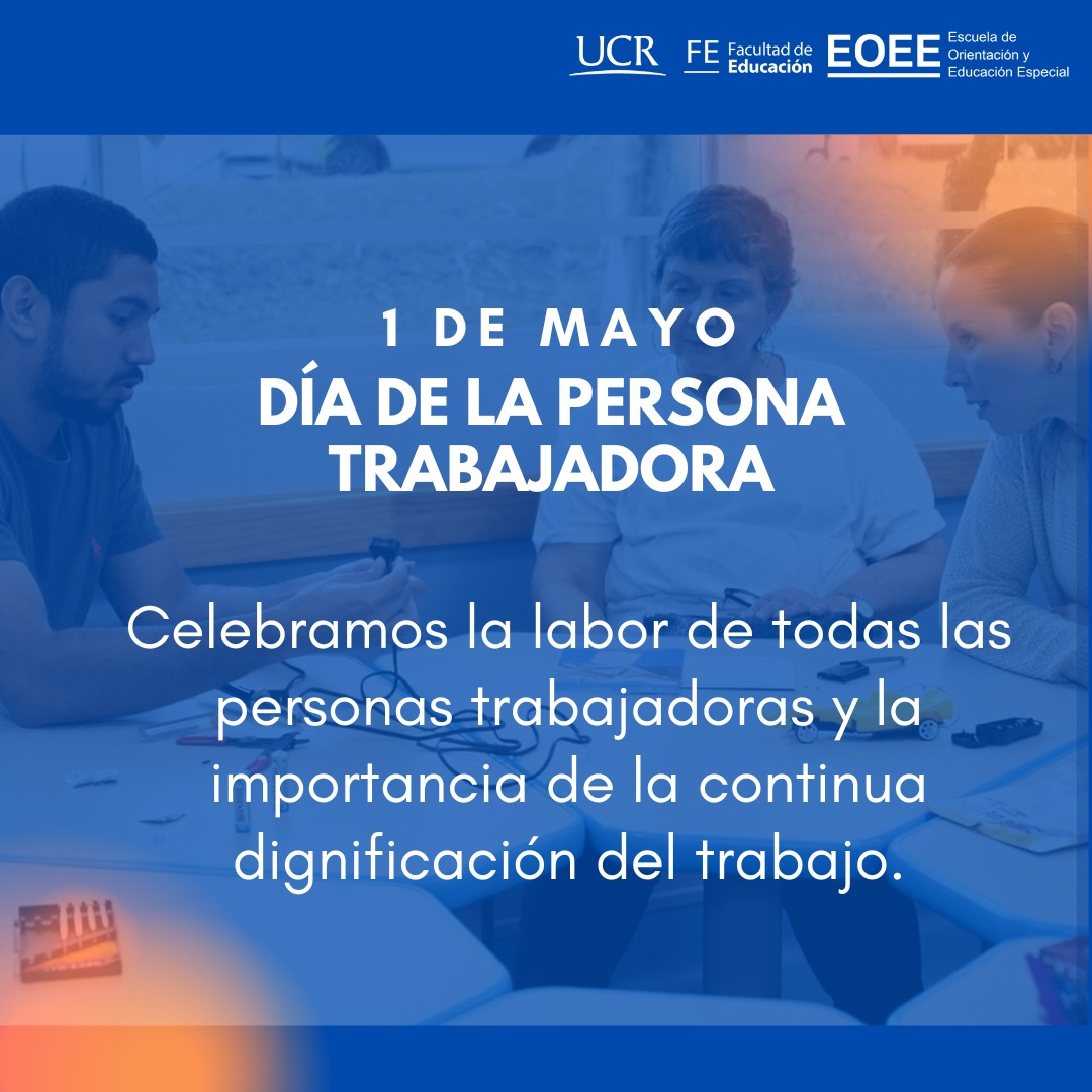 Afiche con información igual a la publicación.