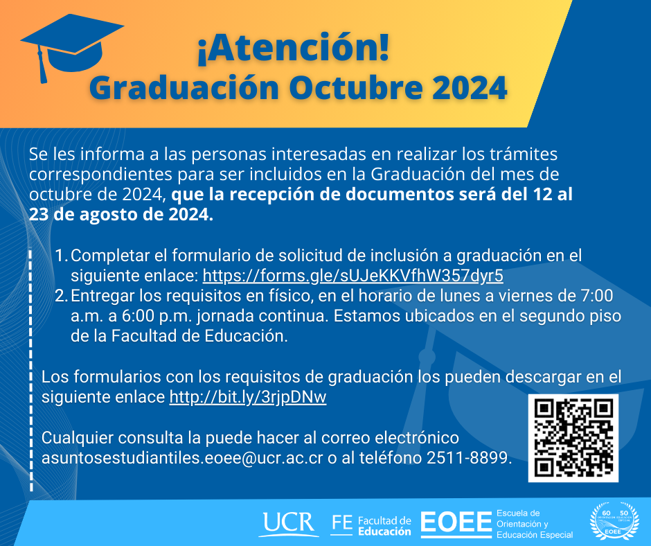 graduación octubre 2024