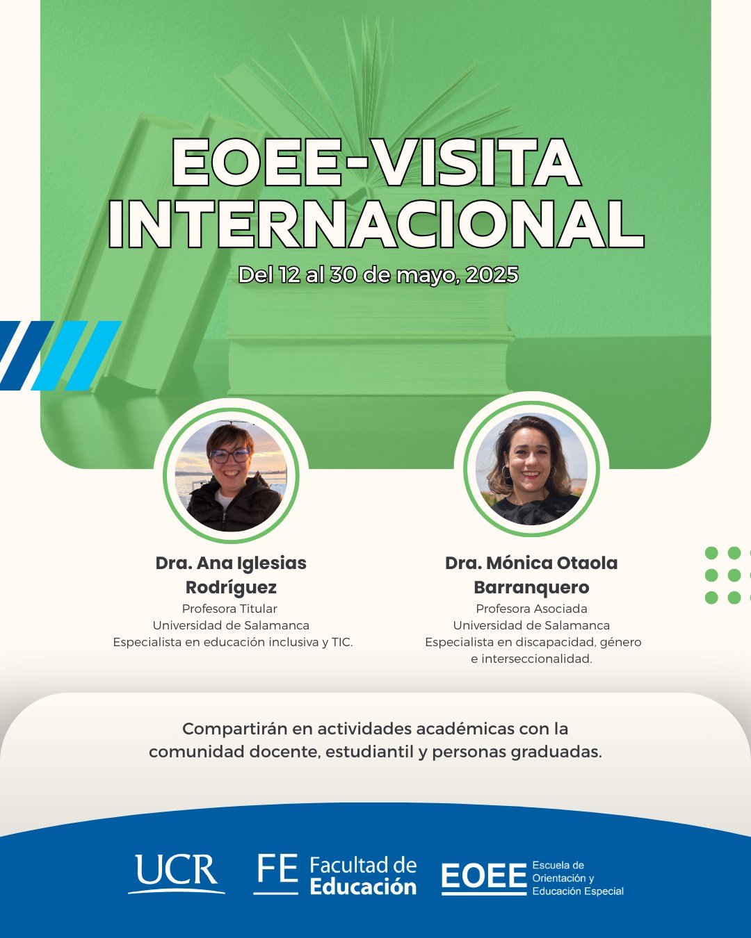 Afiche con información igual a la publicación.