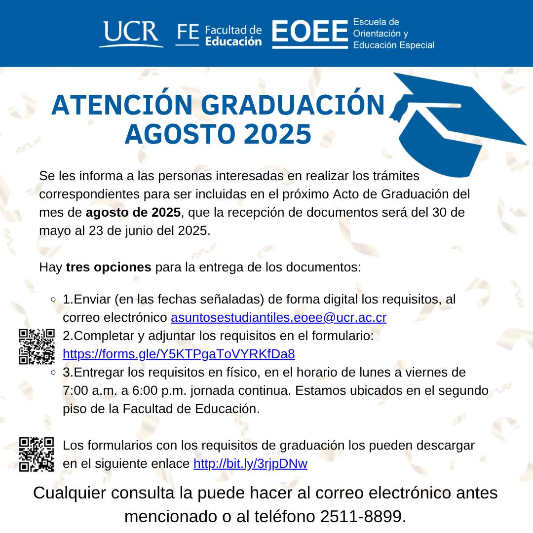 Afiche con información igual a la publicación.