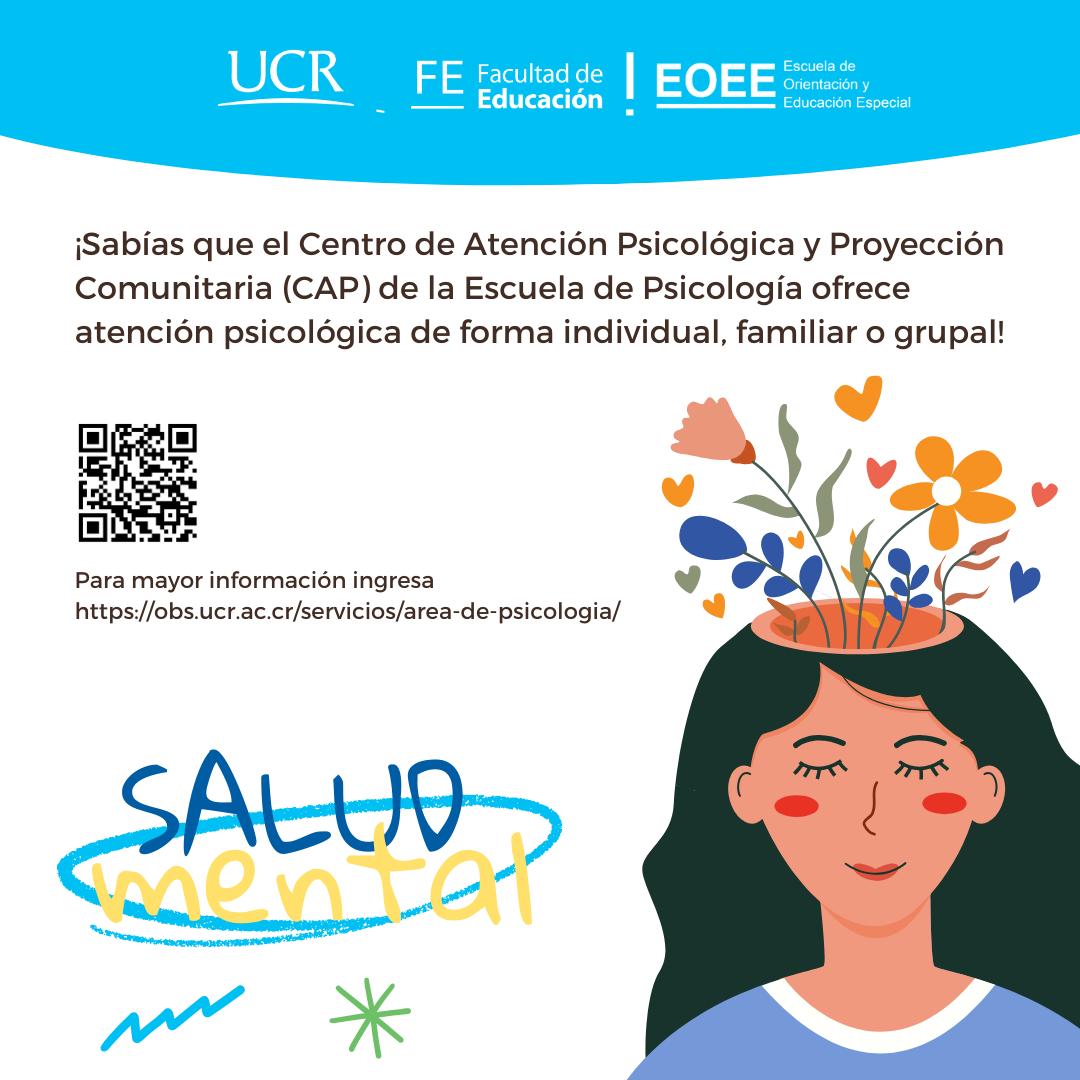 Afiche con información igual a la publicación y código QR al sitio..