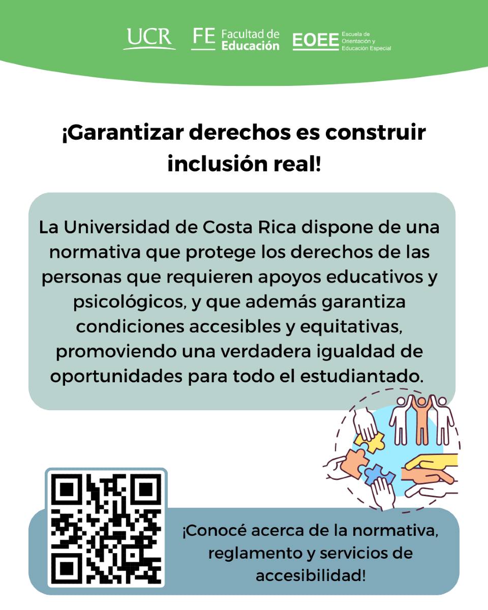 Afiche con información igual a la publicación y código QR.