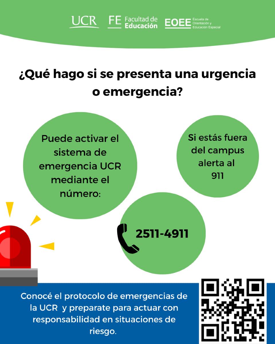 Afiche con información igual a la publicación y código QR para mayor información.