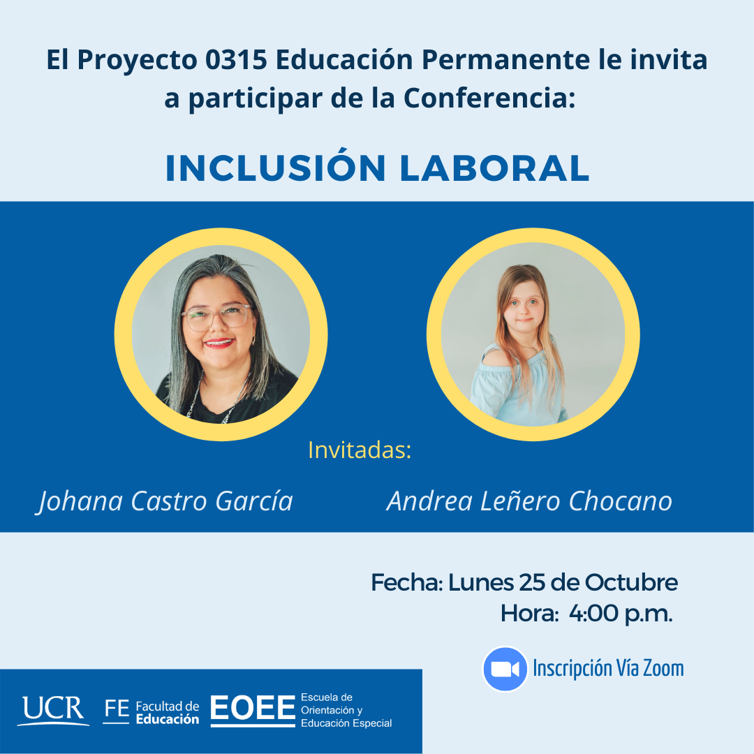 Conferencia: Inclusión laboral