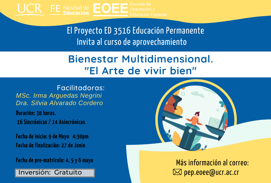 Curso Bienestar Multifuncional El Arte de Vivir Bien